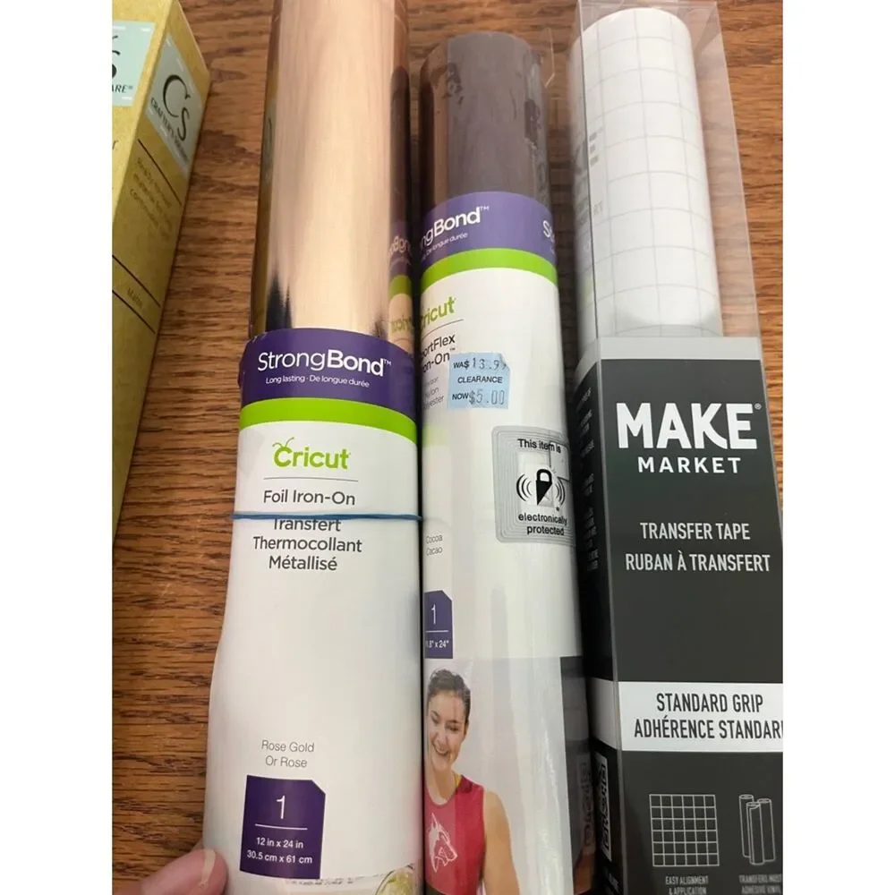 Cricut strong bond everyday iron on set x 3 packs